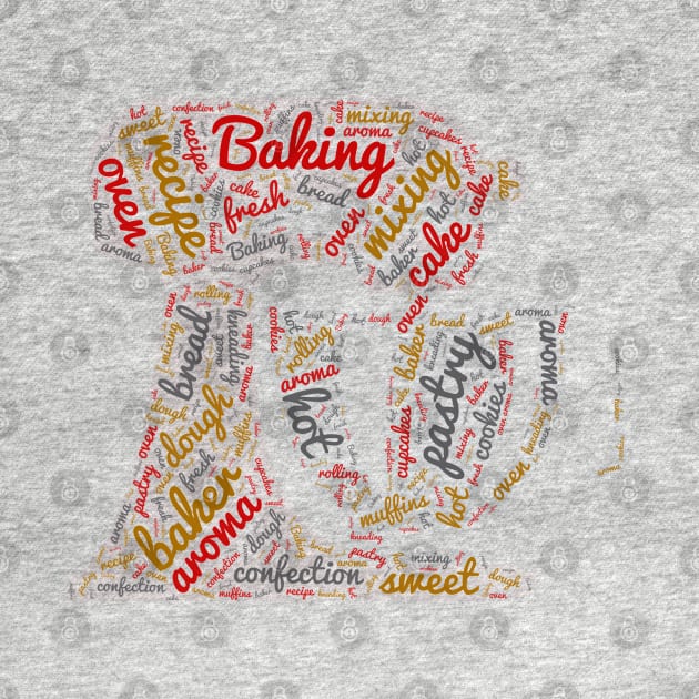 Baking Wordcloud for Lighter Backgrounds by WYL - Words You Love